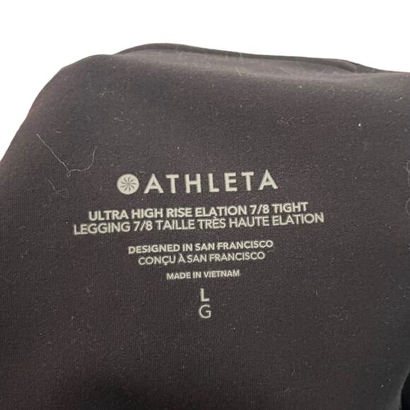 Athleta Elation Leggings; Black - Picture 4 of 7